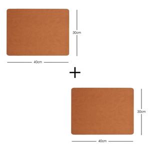 Leather Restaurant Placemat Luxury Handmade Heat Resistant <b>Waterproof</b> Smell Proof Heavy Duty Washable for Hotel LPMR-0017 - Product Image 4