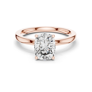Bague de fiançailles en diamant de laboratoire ovale de 2,07 carats pour femmes, clarté VVS-VS EF, or 18 carats, 14 carats, 10 carats et argent 925, rose, jaune - Product Image 3