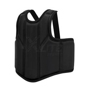 Protector de Pecho de Cuero de Alta Calidad para Entrenamiento Deportivo, Cómodo, Absorbente de Impactos, Diseño Transpirable, para Gimnasio - Product Image 4