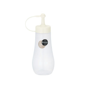 Venta caliente japonés Color blanco plástico aderezo para ensaladas botella exprimible grado alimenticio esmerilado botellas de plástico de alta calidad - Product Image 3