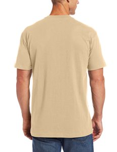 Custom Printable Logo Regular Fit Men's T <b>Shirt</b> Casual Wear with Solid Pattern Breathable Fabric Made of <b>Polyester</b> Cotton - Product Image 2