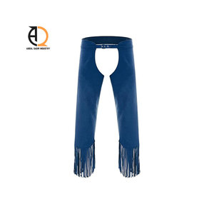 Chaps de cheval de style occidental sur mesure pour hommes et femmes, vêtements d'équitation avec ceinture et sangles de jambe réglables - Product Image 2