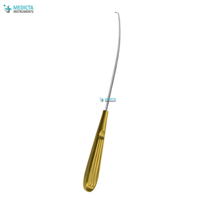 Crochet nerf demi-incurvé-crochet d'angle gauche 24cm/chirurgie plastique dissecteurs de levage du front - Product Image 2