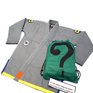 เครื่องแบบ JJ GI Jitsu จากผ้าฝ้ายคุณภาพสูงออกแบบลายปักโลโก้ตามสั่ง - Product Image 1