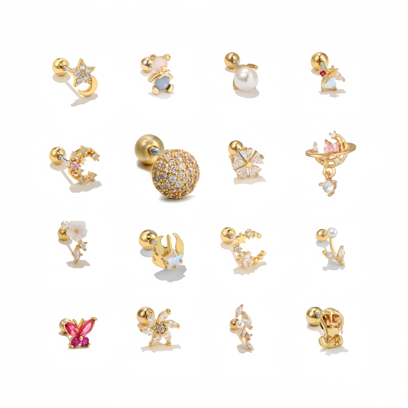 ZUOLA Fashion Piercing Body Jewelry Titanium