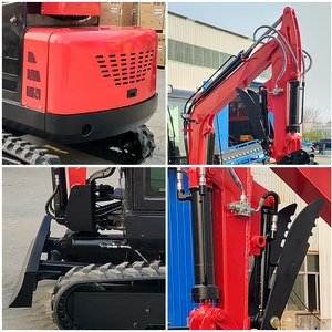 Miễn phí vận chuyển máy xúc 2.5 tấn Kubota động cơ EPA Digger trang trại máy xúc nhỏ 1 tấn 2 tấn Giá mini máy xúc bánh xích - Product Image 4