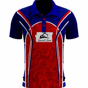 Hombres de alta calidad de talla grande de manga corta de punto para Polos botón estampado patrón ropa de negocios - Product Image 1