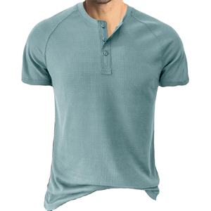 เสื้อยืดคอกลมโอเวอร์ไซส์สำหรับผู้ชายใส่หน้าร้อน แขนสั้น ระบายอากาศได้ดี เป็นมิตรกับสิ่งแวดล้อม แห้งเร็ว พิมพ์ลายตัวอักษร สไตล์ลำลอง - Product Image 4