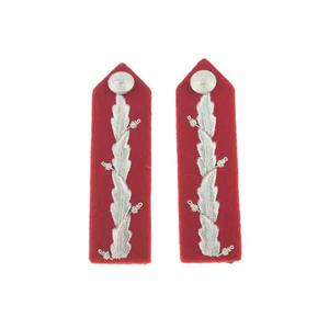 OEM personalizado Collar insignia botones de latón hecho a mano blanco personalizado oro francés lingotes alambre Gorget parche para uniforme ropa - Product Image 2