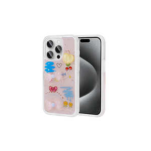 Étui en silicone brillant gaufré de luxe pour iPhone 15 Pro, coque de protection premium avec logo électroplaqué, modèles 7 Plus 14 Plus - Product Image 1