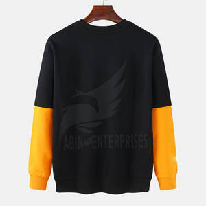 เสื้อฮู้ดดี้ผู้ชายไซส์ใหญ่แบบขายส่ง เสื้อกันหนาวพิมพ์ลายเรียบๆ รับทำโลโก้ตามสั่ง - Product Image 2