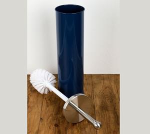 Porte-brosse de toilette en métal au fini élégant pour une salle de bain moderne, offrant un style et une fonctionnalité équilibrés - Product Image 1