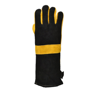 Guantes de Soldadura de Cuero de Diseño Premium de Moda, Resistentes al Calor, Personalizados, No Rígidos, de Seguridad, Impermeables, Antideslizantes y Duraderos - Product Image 4