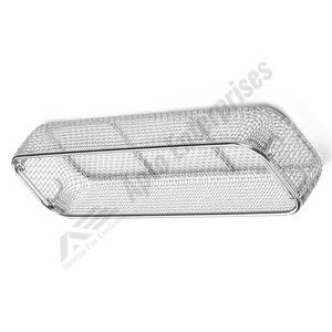Bandeja de Alambre de Acero Inoxidable para Instrumentos Quirúrgicos, con Logotipo Personalizado, Bandeja de Malla Metálica - Product Image 4