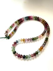 สร้อยคอเม็ดทัวร์มาลีนธรรมชาติ 275.50 กะรัต สำหรับทำเครื่องประดับอัญมณีชั้นดี - Product Image 2