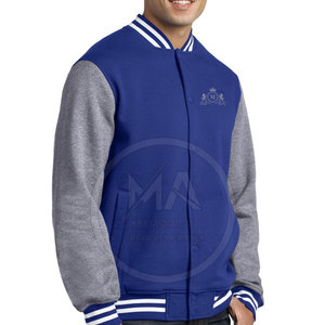 Meilleure vente de haute qualité hommes 100% coton coupe-vent Letterman veste d'hiver séchage rapide respirant nouveau Style support à la mode - Product Image 4