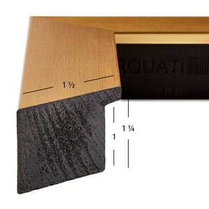 Cadre photo rectangulaire en métal doré élégant et durable Décoration de table au prix de gros - Product Image 2