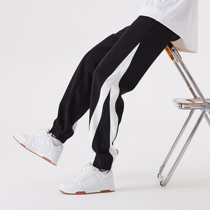 Vêtements de sport décontractés d'hiver en coton unisexe à la mode Pantalon imprimé de jogging de gymnastique avec 2 poches latérales Taille mi-personnalisable Marque privée - Product Image 5