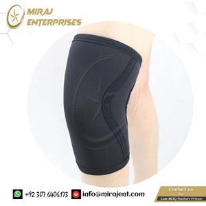 Neoprene ที่ป้องกันเข่าที่ดีที่สุด1คู่หมอบเข่าแขนสนับสนุนประสิทธิภาพสูงสำหรับยกน้ำหนัก Powerlifting 7mm - Product Image 4