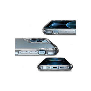 Coque en silicone liquide transparente Netzy T-Max Series pour iPhone 12 Pro Max, protection antichoc, coque arrière de qualité supérieure - Product Image 5