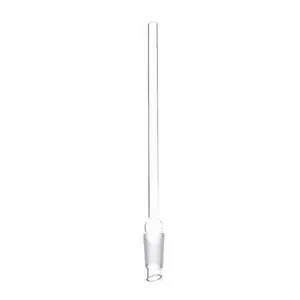 Condenseur d'air en verre borosilicate transparent pour utilisation en laboratoire pour condenser les vapeurs pour une utilisation en laboratoire facile à utiliser