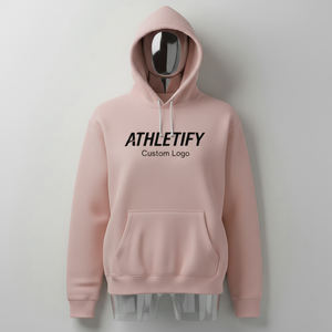 เสื้อฮู้ดผ้าฝ้ายผสมสำหรับผู้ชาย ทันสมัย นุ่ม สบาย เหมาะสำหรับการพักผ่อนและสวมใส่ในชีวิตประจำวัน - Product Image 1