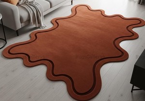 Morden Design Hand Tufted Wool Viscose Acrylic <b>Carpets</b> and Area Rugs for Door Mat Uses Home Bedroom use - Product Image 3