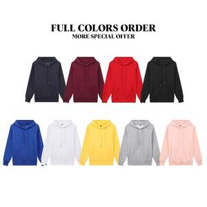 Men's 350g Heavyweight Fleece Hoodie Loose Fit Oversized Sweatshirt Winter Printed Knitted Fabric Wholesale Price - Product Image 3
