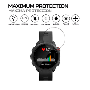 ANTISHOCK ตัวป้องกันหน้าจอการ์มิน ฟอร์รันเนอร์ 245 มิวสิคฝาครอบป้องกันระดับพรีเมียมสำหรับอุปกรณ์ของคุณ - Product Image 2