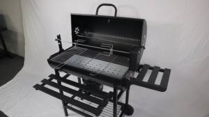 Chariot en acier moderne commercial avec <span class=keywords><strong>moteur</strong></span> automatique <span class=keywords><strong>pour</strong></span> rôtisserie de poulet au charbon de bois <span class=keywords><strong>pour</strong></span> <span class=keywords><strong>barbecue</strong></span> dans le jardin - Product Image 6