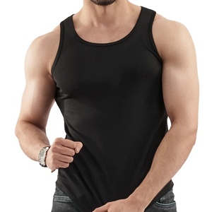 Débardeur de fitness pour homme, style urbain, avec empiècements au dos, en maille côtelée, pour tenue décontractée et extérieur, nouvelle collection - Product Image 1