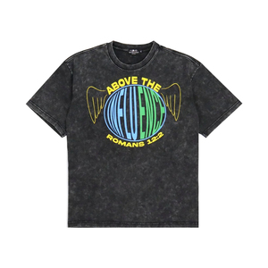 Servicio OEM personalizado serigrafía gráfico camiseta al por mayor en blanco diseño personalizado y logotipo unisex transpirable camisetas 100% algodón - Product Image 5