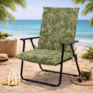 Loft Style 95x50x4cm Garden Chair <b>Cushions</b> Water Repellent Lightweight with Foam Filling and Fastening Straps for Outdoor Use - Product Image 6