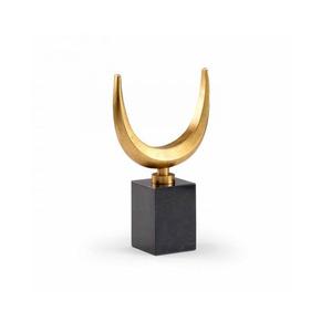 Top Selling Modern Antiqued <b>Gold</b> Metal Reindeer <b>Statue</b> Handmade Eco-Friendly Desk Accessory Decorative Sculpture - Product Image 4