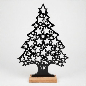 HaloTree AuraBranch EternaBloom Escultura de árbol de metal decorativa hecha a mano para el hogar y la Oficina - Product Image 4