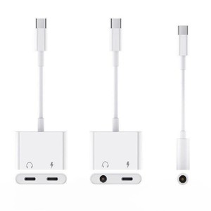 2-in-1 USB-C Splitter <strong>Adapter</strong> Dual USB-C <strong>Audio</strong> and Charging Dongle for <strong>iPhone</strong> 16, IPad, MacBook, Samsung S25 - Product Image 5