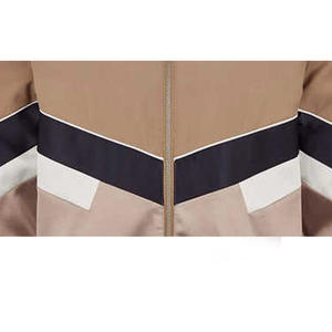 Survêtement en nylon personnalisé pour hommes joggers coupe-vent de couleur contrastée grande taille pour l'entraînement de printemps - Product Image 6