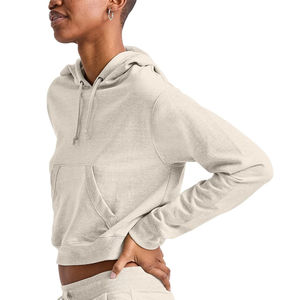 Sudaderas Cortas al por Mayor para Mujer, de Algodón, Lisas, de Secado Rápido, Transpirables y Cómodas - Product Image 4