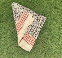 Sarong de Playa de Algodón con Estampado a Mano Indio al por Mayor, Traje de Baño, Pañuelo, Vestido, Ropa de Baño de Algodón Personalizable