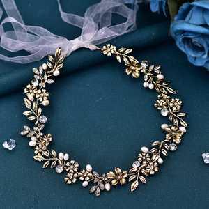 Bridella BHP355 Vintage Gold Rhinestone & Pearl <b>Tiara</b> Elegant Bridal Headwear Comfortable Fit <b>for</b> <b>Weddings</b> Proms Formal Events - Product Image 5