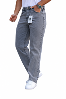 Jeans de Hombre Slim Fit Rectos, Ecológicos, Vintage, Casuales, Elásticos, de Cintura Media, Desgastados, de Mezclilla Ligera y Suave