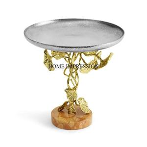 Nouvellement Arrivée Le Plus Fantaisie Unique Designer Qualité Supérieure Métal Fait Nourriture et Autres Articles Bol de Service à Prix Impressionnant - Product Image 2