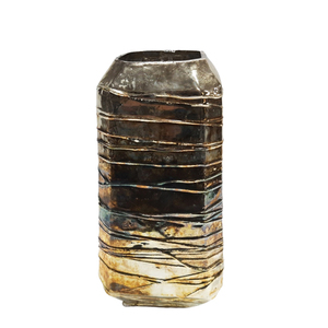 แจกันแก้วลายดอกไม้สไตล์คูเปอร์แจกันแก้วสำหรับงานแต่งงานและตกแต่งบนโต๊ะ - Product Image 1