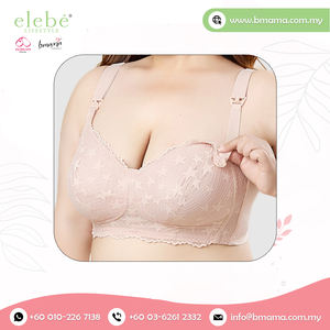 OEM taille et couleur personnalisées soutien-gorge d'allaitement grande taille sans couture sans fil vêtements de maternité d'allaitement grande taille - Product Image 5