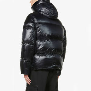 Chaqueta de Invierno Cálida, Impermeable, Ligera, de Poliéster Acolchado, Color Personalizado, con Capucha, Diseño Ecológico para Hombre - Product Image 4