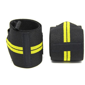 Vente en gros personnalisé Haltérophilie Gym Fitness Musculation Poignet Protection professionnelle Poignée antidérapante Respirant Logo personnalisé - Product Image 1