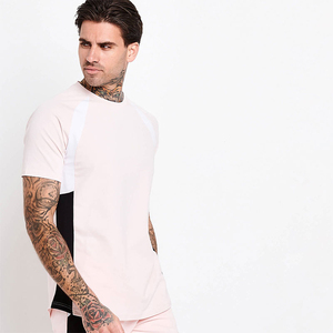 Ensemble jumeau 2 pièces pour homme Ensemble jumeau noir et blanc sur mesure Ensemble d'été respirant pour homme avec t-shirt et short à manches courtes - Product Image 4