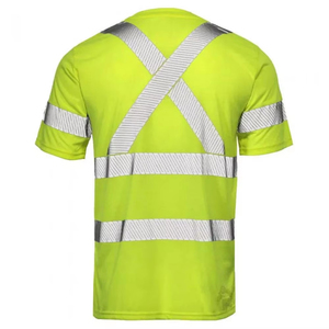 Top Selling Men <b>Hi</b> <b>Vis</b> <b>T</b> <b>Shirt</b> Hot Sale Top Trending Winter Workwear High Quality Breathable Men <b>Hi</b> <b>Vis</b> <b>T</b> <b>Shirt</b> with Custom logo - Product Image 3