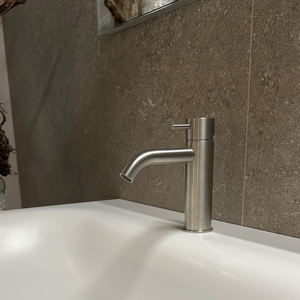 ก๊อกน้ำอ่างล้างหน้า CEA Design MIL165 สแตนเลสแบบก้านโยกเดี่ยว ดีไซน์ทรงกระบอกเรียบง่ายสำหรับห้องน้ำสไตล์โมเดิร์น - Product Image 3