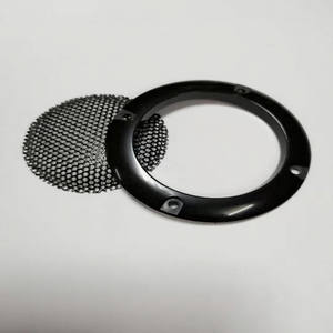 Usine vente chaude 2 pouces 3 pouces 4 pouces noir haut-parleur rond protection maille filet couverture Grille cercle haut-parleur accessoires - Product Image 4